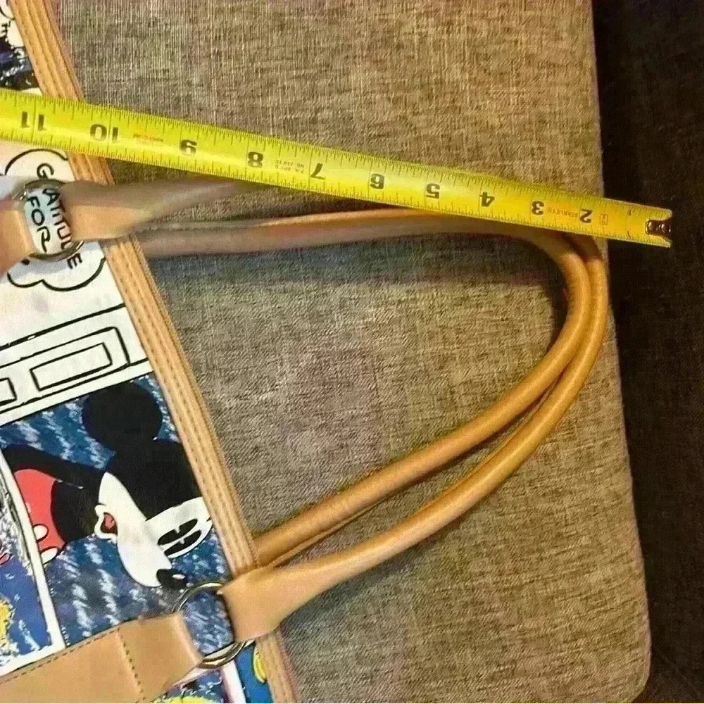 Disney Mickey Mouse Comic Strip Purse Handbag Tote - Picture 9 of 16